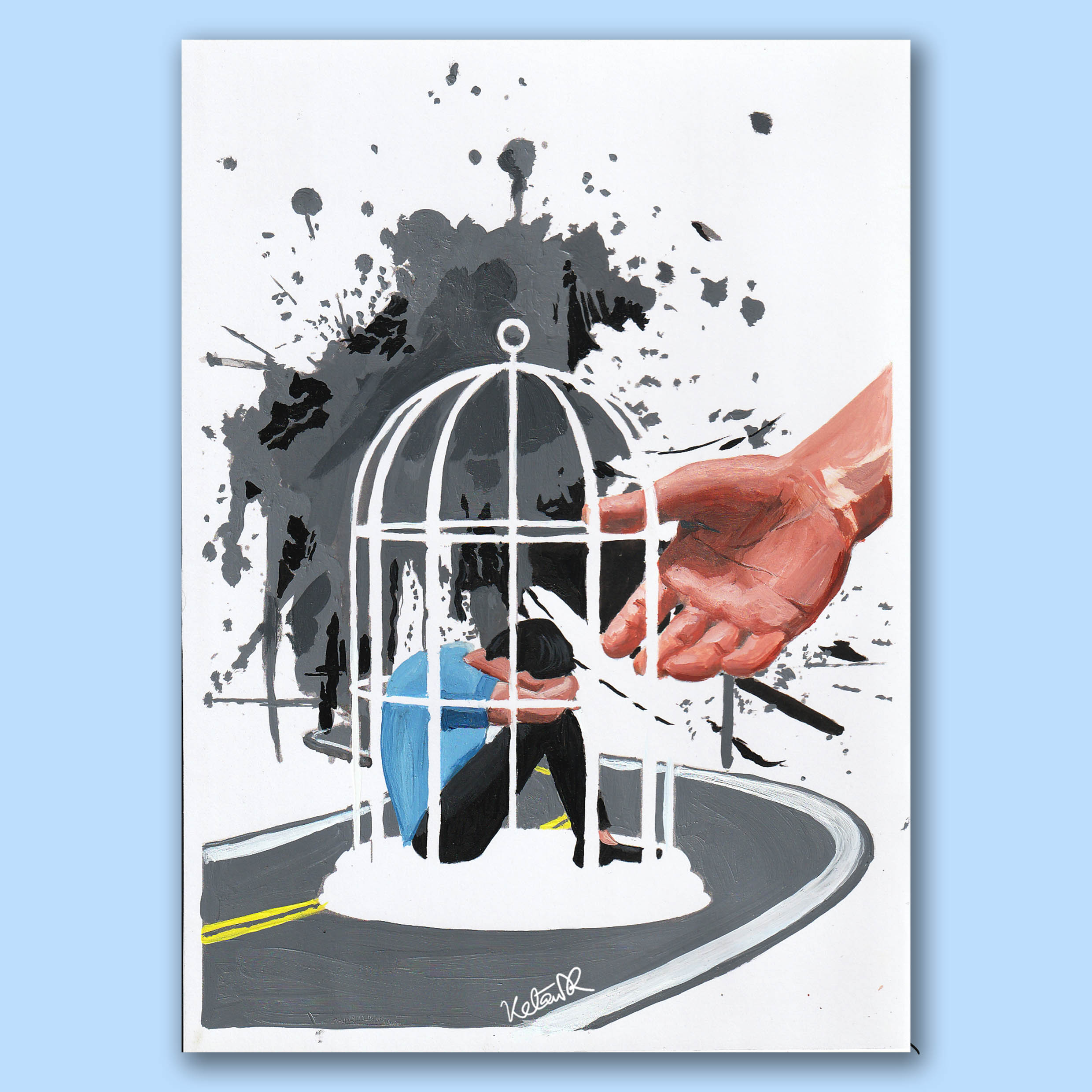 Own Hand - Ketan Art