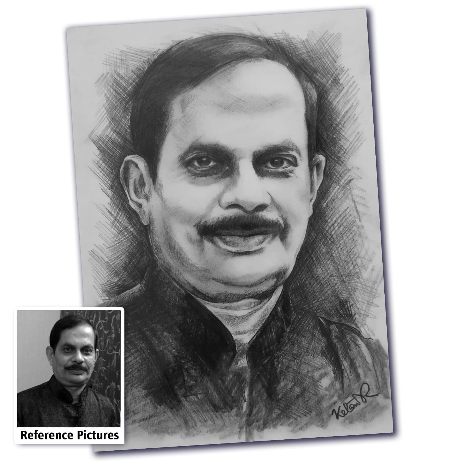 Portrait Sketch - Creative Jagat 01